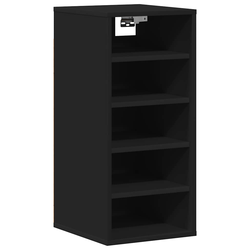 vidaXL Shoe cabinets 31.5 x 35 x 70 cm Black 4