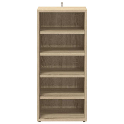 vidaXL Shoe cabinets 31.5 x 35 x 70 cm Sonoma Oak 5 compartments 5