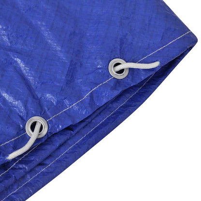 vidaXL Pool Cover | Set of 2 | Dark blue | Polyethylene 6
