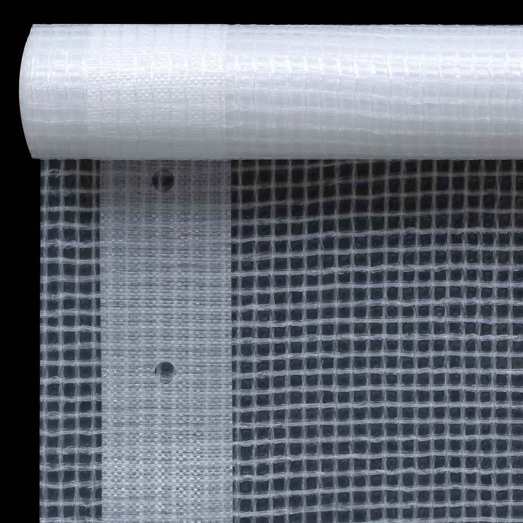 vidaXL Leno Tarpaulins 2 pcs 260 g/m² 2x4 m White 5