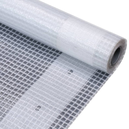 vidaXL Leno Tarpaulins 2 pcs 260 g/m² 3x3 m White 4