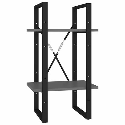 vidaXL Book Cabinet | Grey | Engineered wood | Medium | Book Cabinet 4