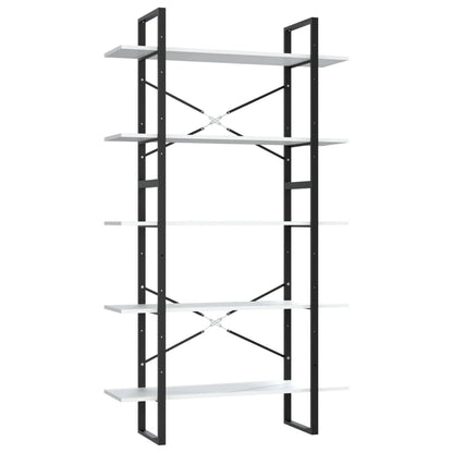 vidaXL Book Cabinet | White | Engineered wood, metal | Large | Modular 2