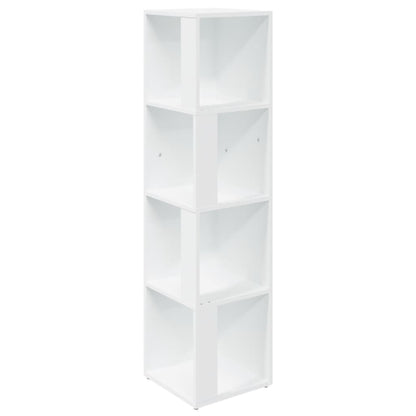 809035 vidaXL Corner Cabinet White 33x33x132 cm Engineered Wood 2
