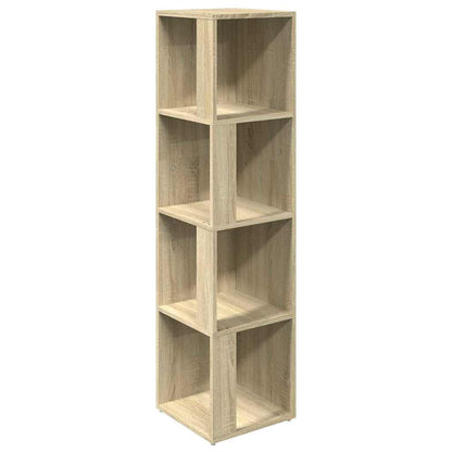 809038 vidaXL Corner Cabinet Sonoma Oak 33x33x132 cm Engineered Wood 2