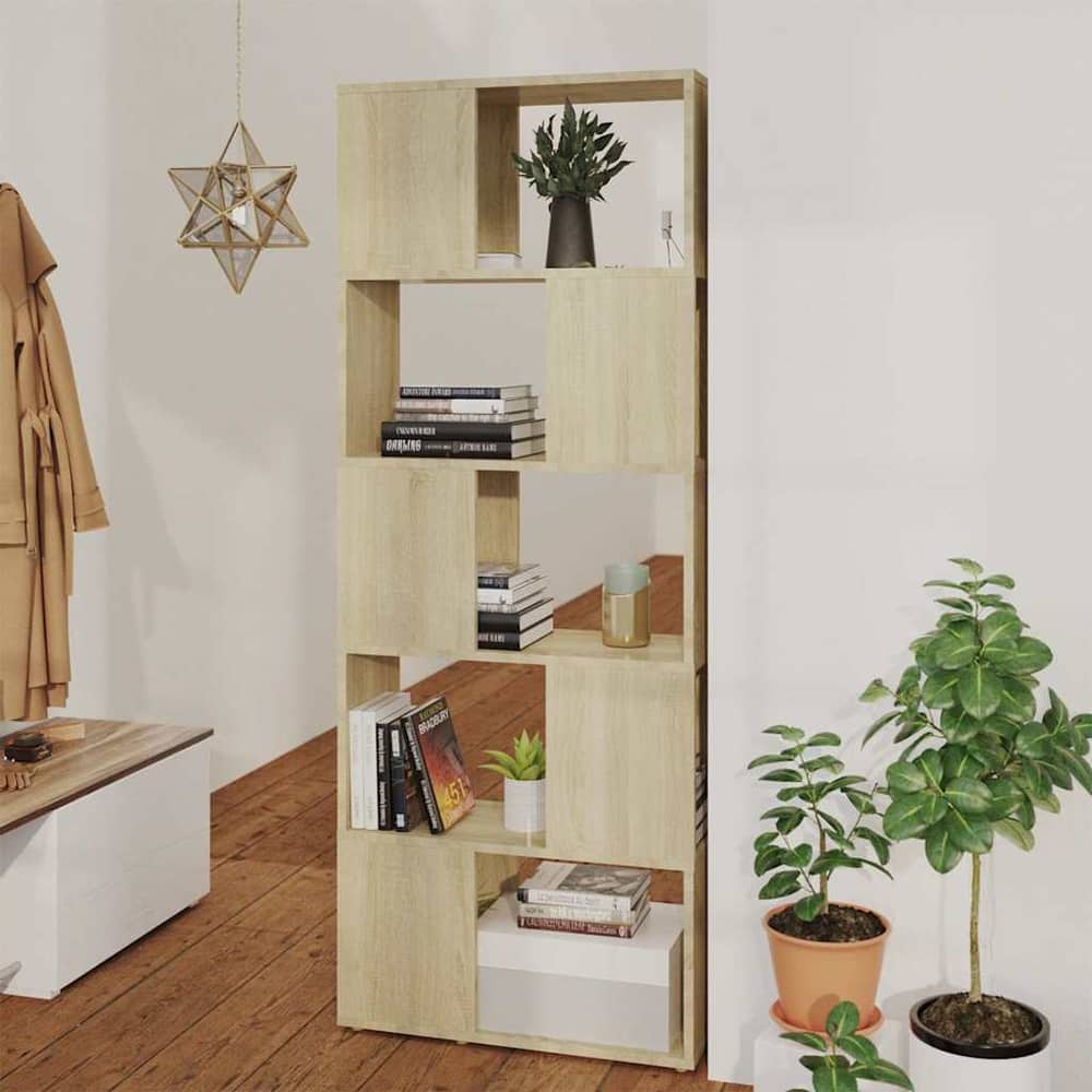 vidaXL Book Cabinet Room Divider 60x24x155 cm