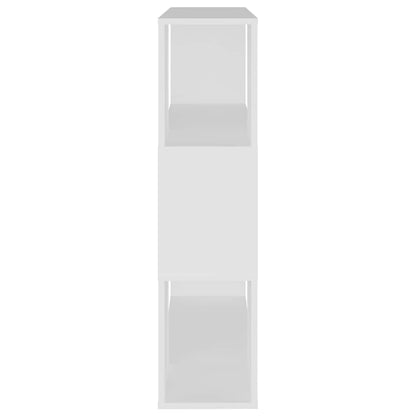 vidaXL Book Cabinet Room Divider White 80x24x94 cm Engineered Wood 6
