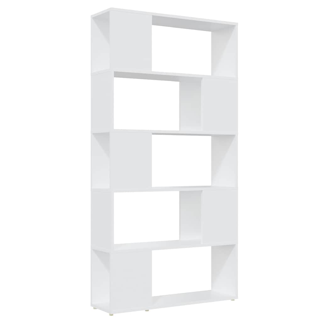 vidaXL #N/A | White | Engineered wood | 80x24x155 cm | Book Cabinet 2