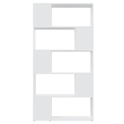 vidaXL #N/A | White | Engineered wood | 80x24x155 cm | Book Cabinet 3