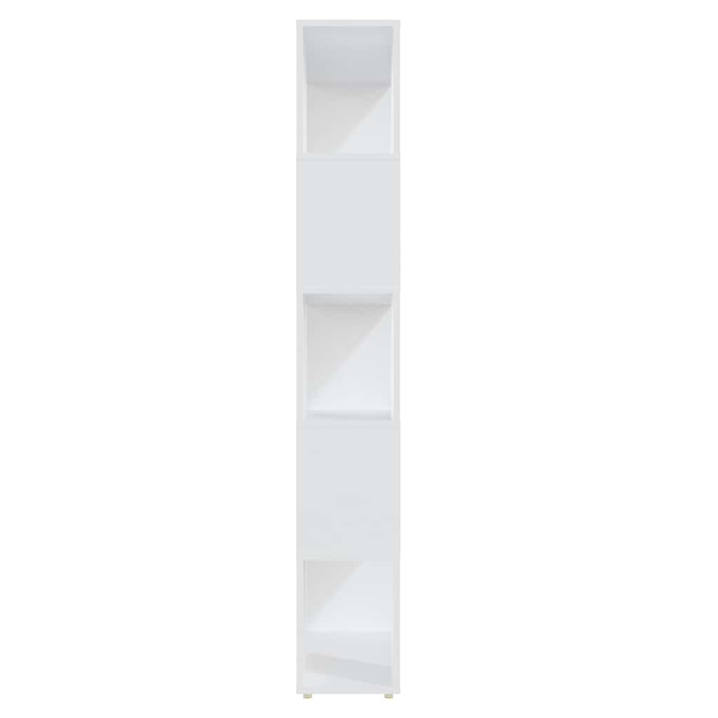 vidaXL #N/A | White | Engineered wood | 80x24x155 cm | Book Cabinet 4