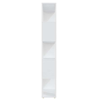 vidaXL #N/A | White | Engineered wood | 80x24x155 cm | Book Cabinet 4