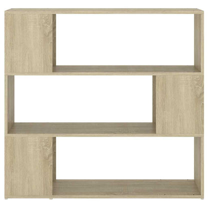vidaXL Book Cabinet Room Divider Sonoma Oak 100x24x94 cm 5