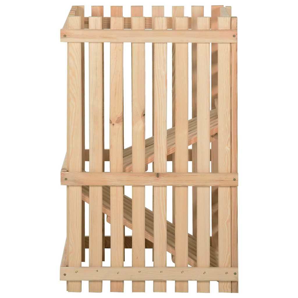vidaXL Potato Box | Pine | Solid Pinewood | 50x50x80 cm | Potato Box 4