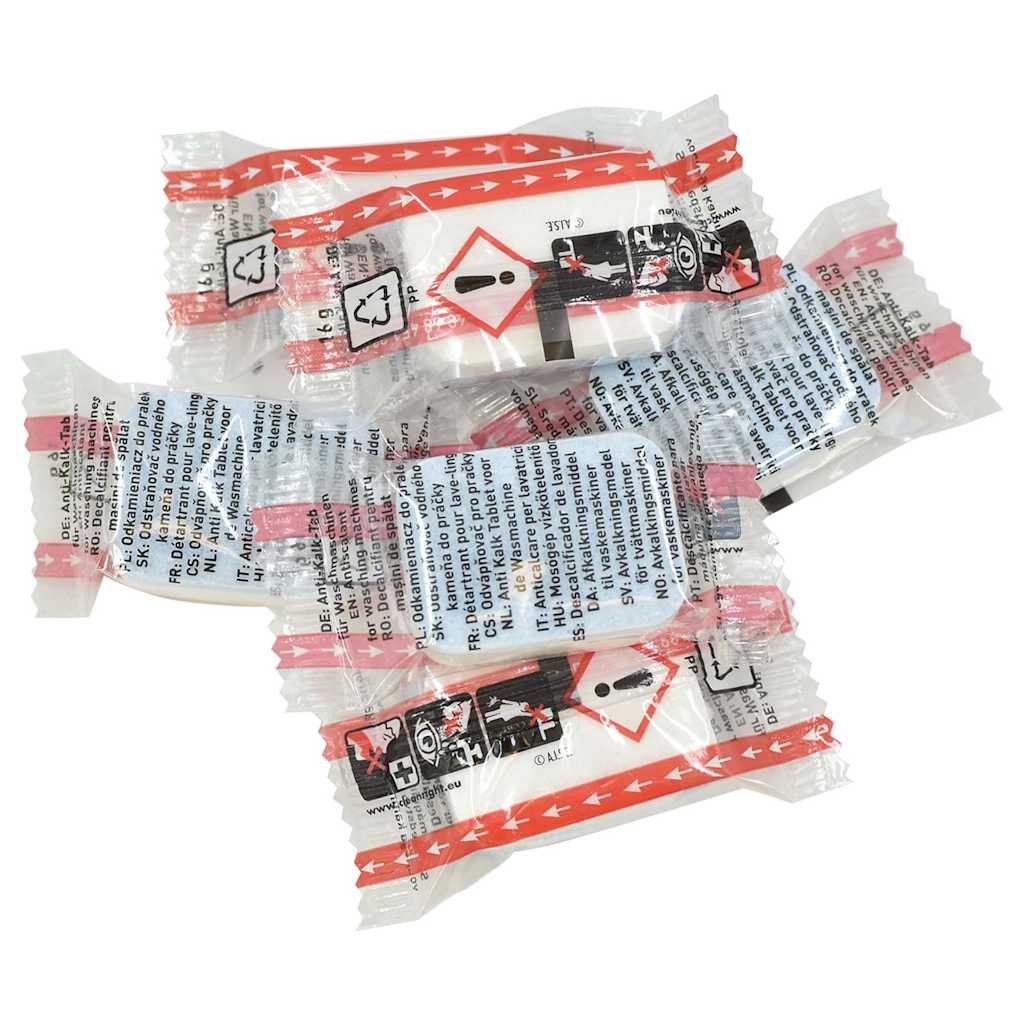 vidaXL Washing Machine Detergent Tablets 400pcs Prevent Limescale&Dirt 4
