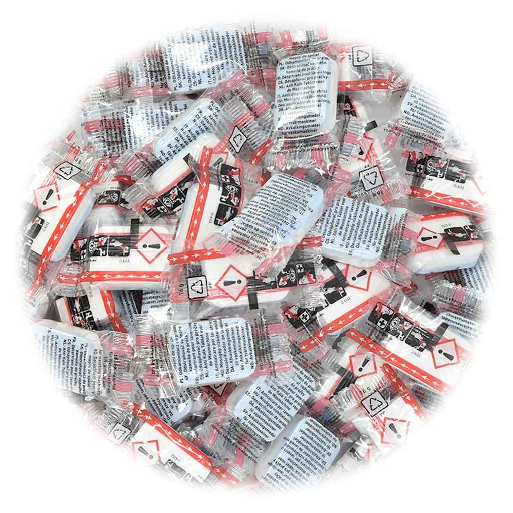 vidaXL Washing Machine Detergent Tablets 400pcs Prevent Limescale&Dirt 5