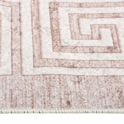 vidaXL Rug | Beige | 100% Polyester | Large | Rug | Rectangular | Trendy 5