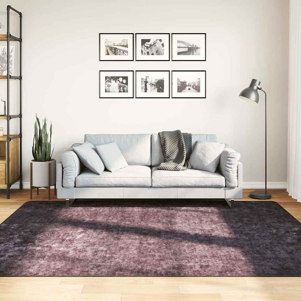 vidaXL Rug | Anthracite | Velvet, PVC backing | Large | Rug | Rectangular 1