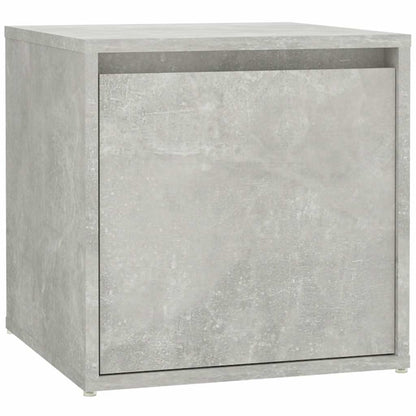 Hallway Furniture Set Engineered Wood Concrete grey