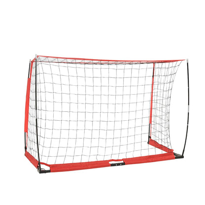 vidaXL Soccer Goal 184x91x124.5 cm Steel 4