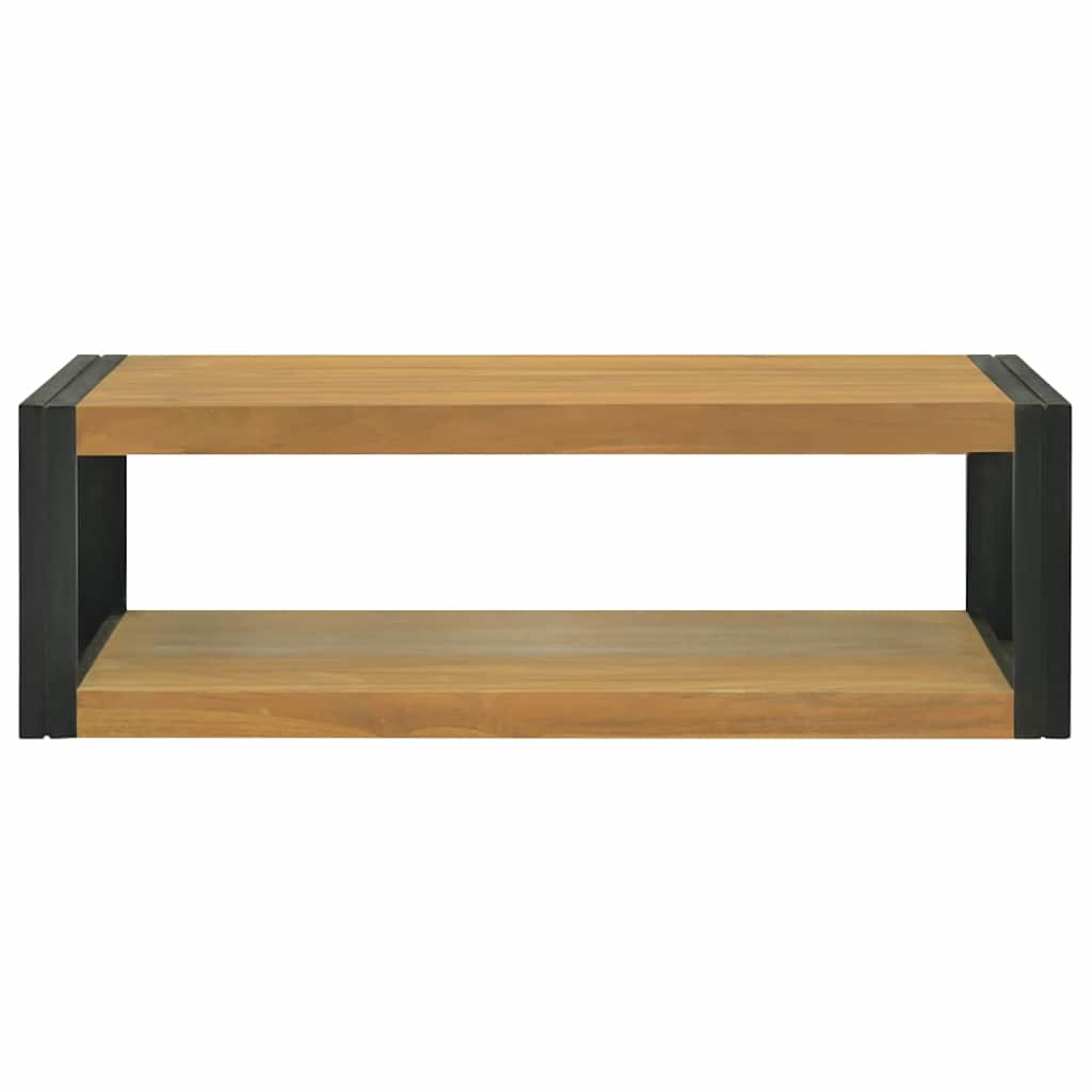 vidaXL Bathroom Cabinet | Natural Teak | Solid teak wood 2