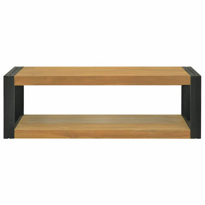 vidaXL Bathroom Cabinet | Natural Teak | Solid teak wood 2