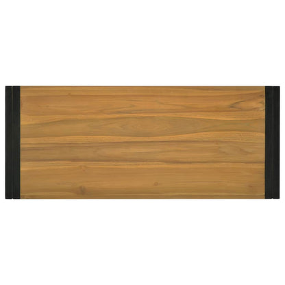 vidaXL Bathroom Cabinet | Natural Teak | Solid teak wood 4