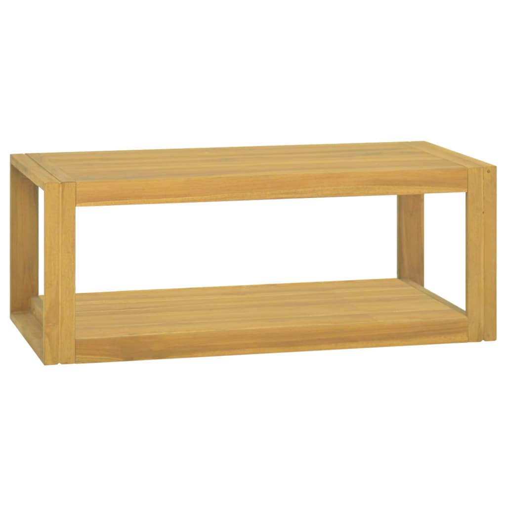 vidaXL Bathroom Cabinet | Natural Teak | Solid Teak Wood | Large 1