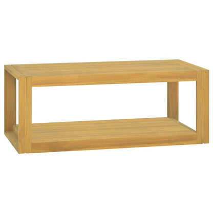 vidaXL Bathroom Cabinet | Natural Teak | Solid Teak Wood | Large 1