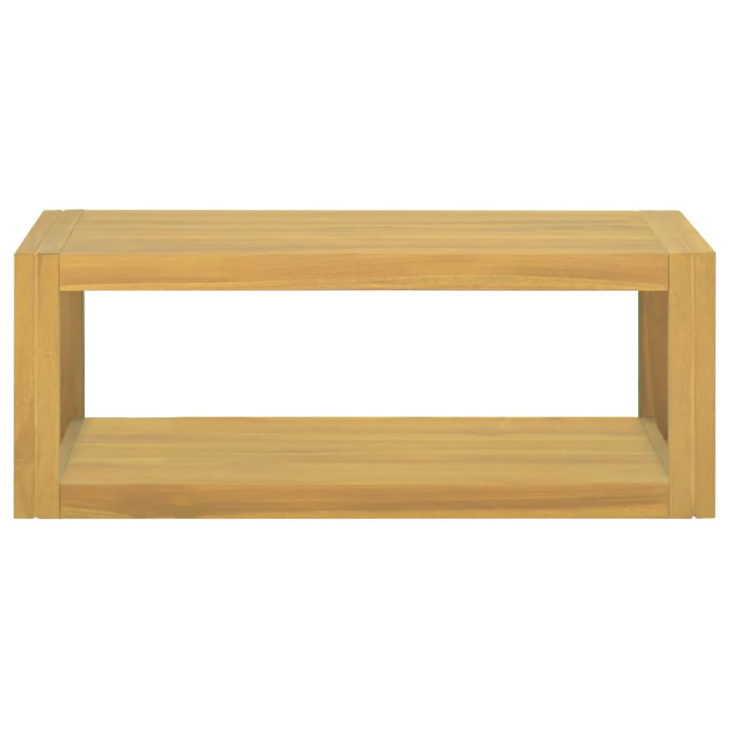 vidaXL Bathroom Cabinet | Natural Teak | Solid Teak Wood | Large 2