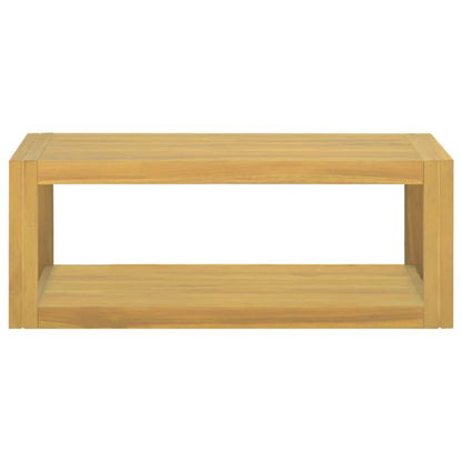 vidaXL Bathroom Cabinet | Natural Teak | Solid Teak Wood | Large 2