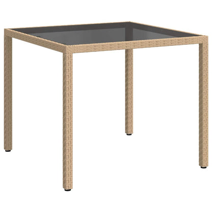 vidaXL Garden Table | Beige and Black 2