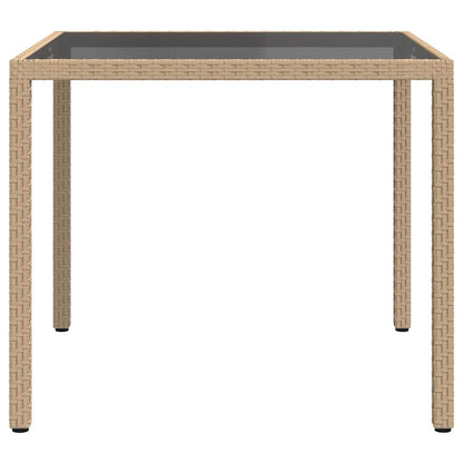 vidaXL Garden Table | Beige and Black 3