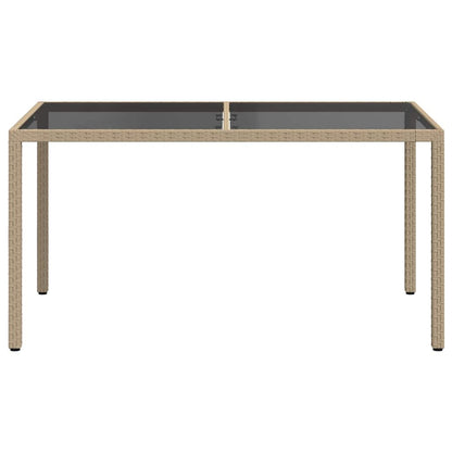 vidaXL Garden Table | Beige and Black 3