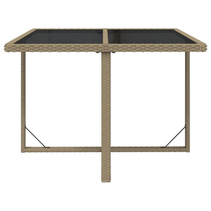 vidaXL Garden Table | Beige and Black 3