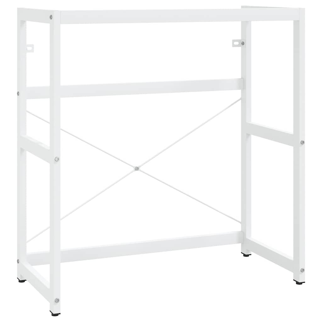 vidaXL Bathroom Washbasin Frame | White | Powder-coated iron | Medium 2