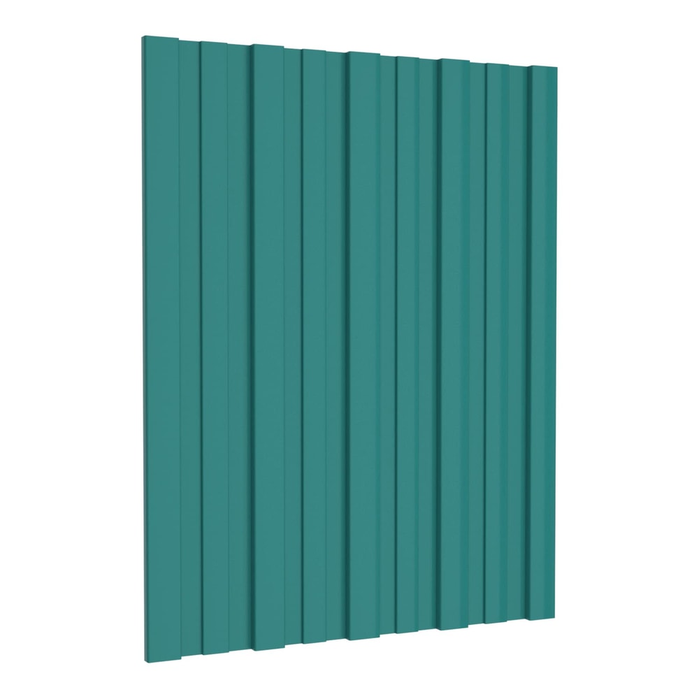 Roof Panel Galvanised steel 36 pcs Green 60 x 45 cm