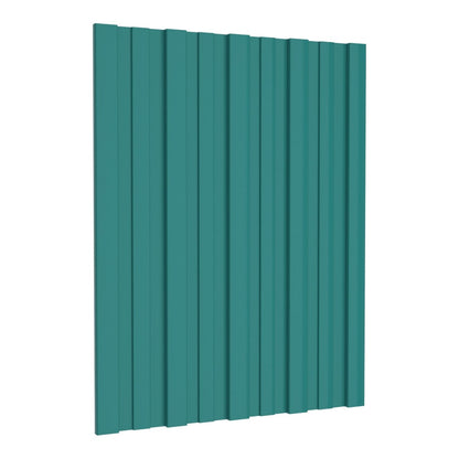 Roof Panel Galvanised steel 36 pcs Green 60 x 45 cm