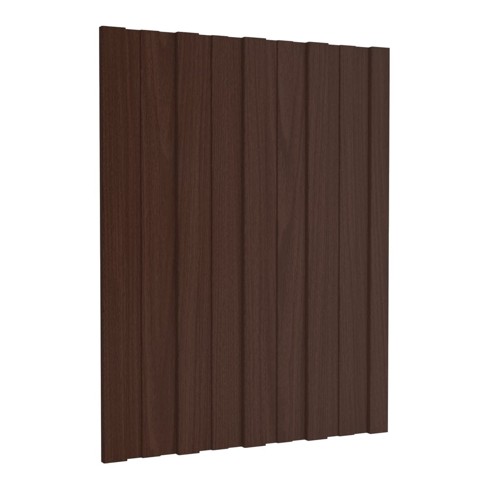 Roof Panel Galvanised steel 36 pcs Brown 60 x 45 cm