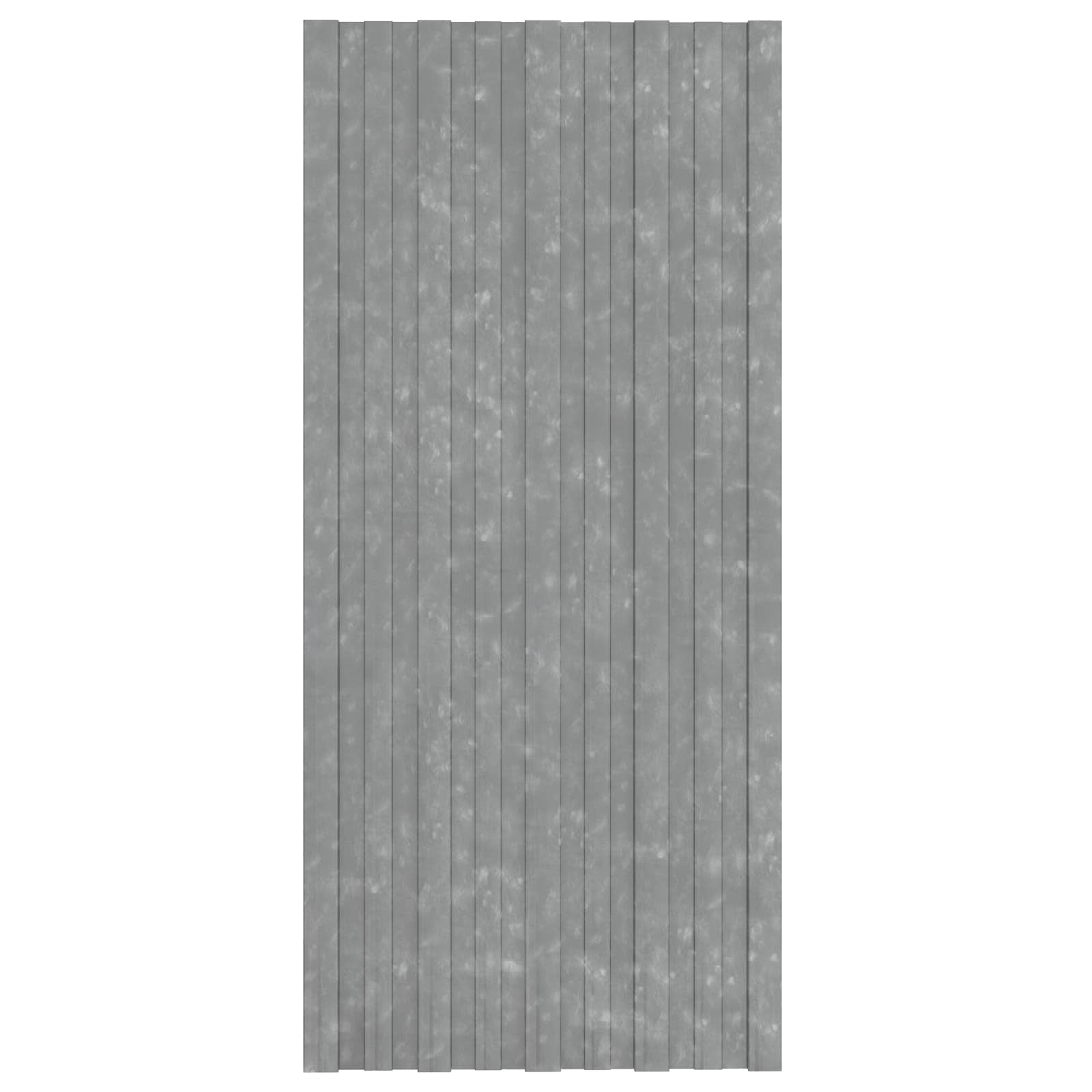 vidaXL Roof Panel 12 pcs Silver 100 x 45 cm Galvanised steel 3