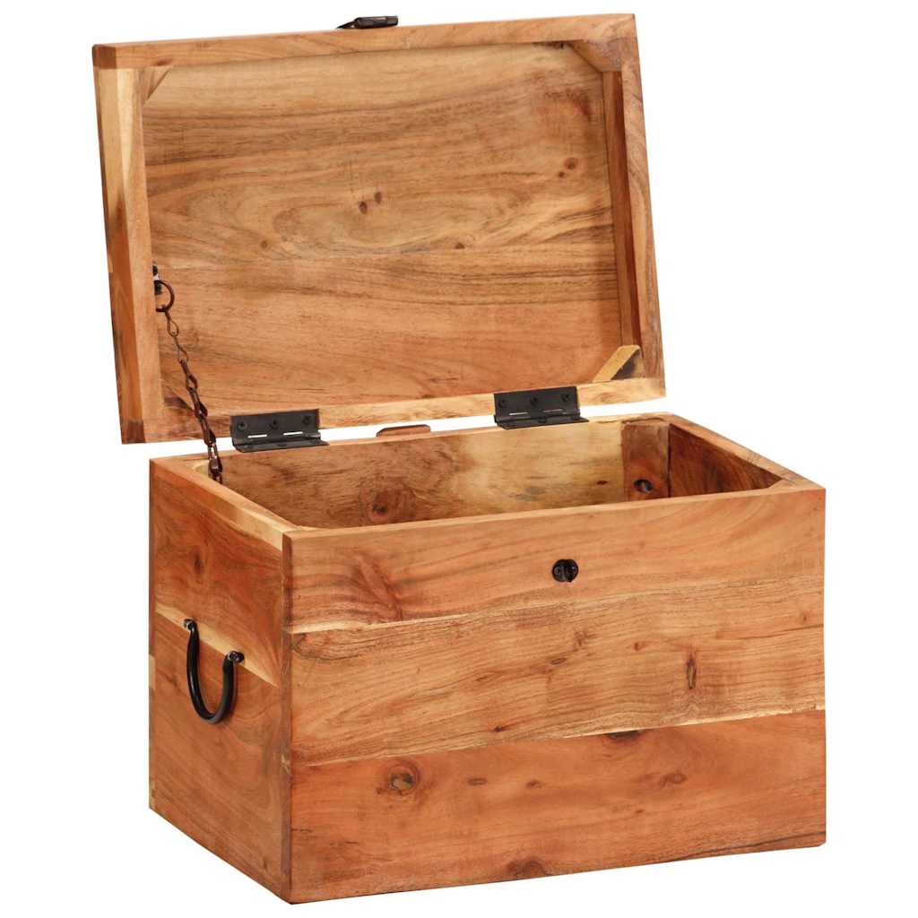Reclaimed Storage Box Solid Wood Solid acacia wood