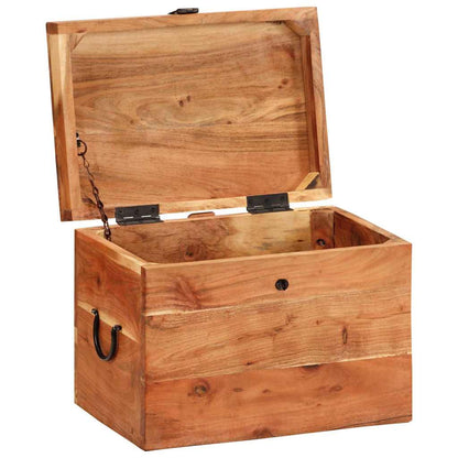 Reclaimed Storage Box Solid Wood Solid acacia wood