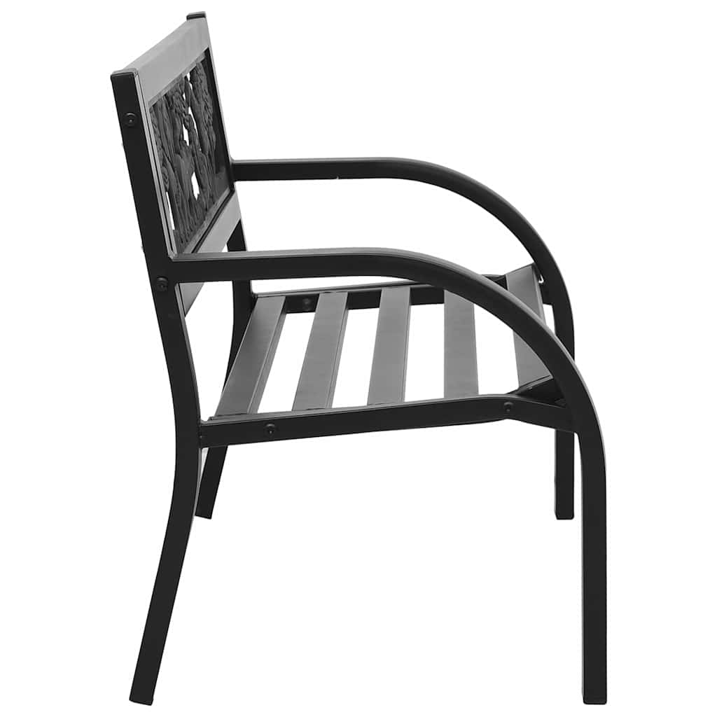 vidaXL Children Garden Bench 86 cm Steel 3