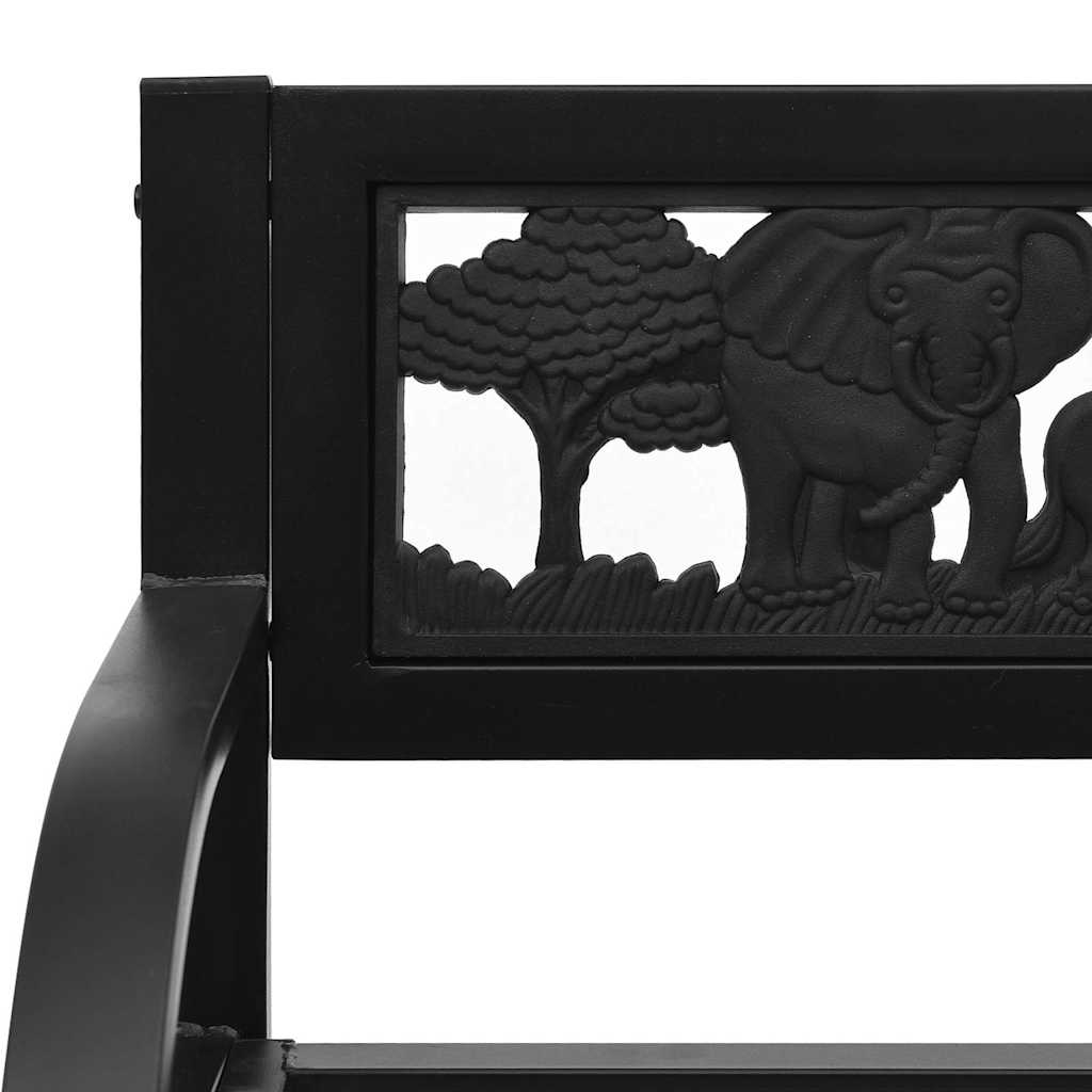 vidaXL Children Garden Bench 86 cm Steel 5