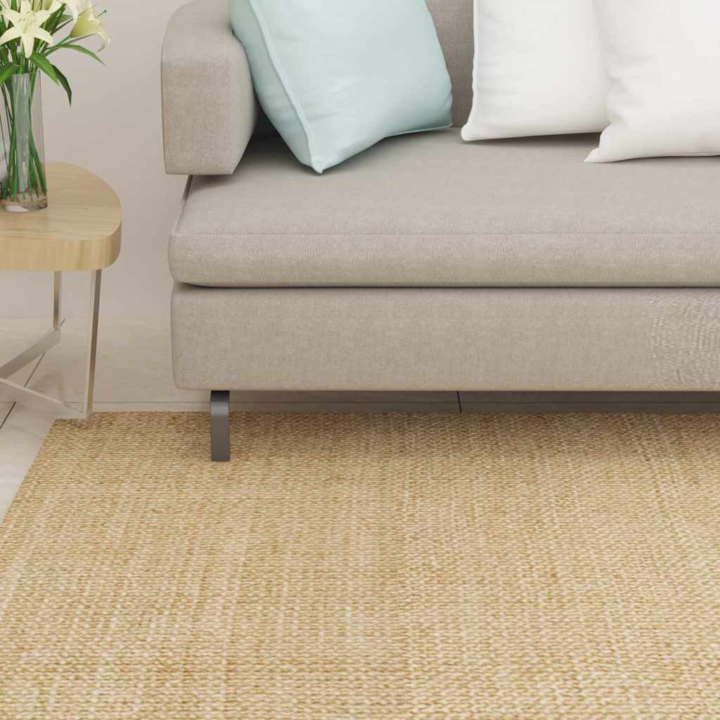 vidaXL Rug Natural Sisal 80x100 cm 1
