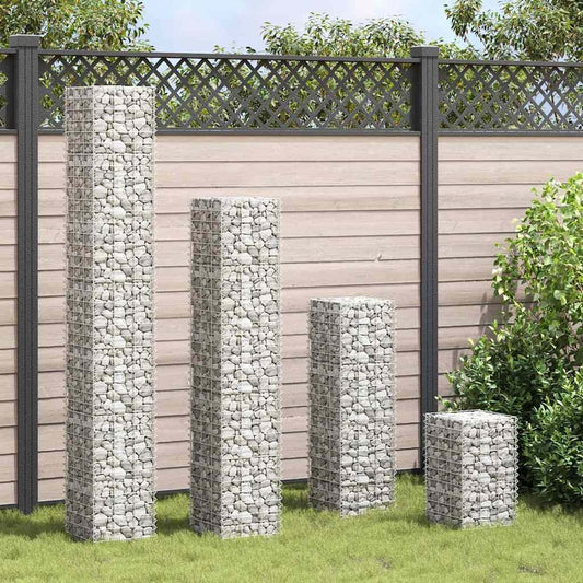 Gabion Raised Beds 3 pcs 30x30x50 cm Iron 30 x 30 x 50/100/150/200 cm (4 pcs)