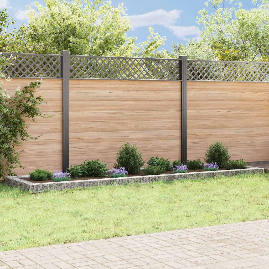vidaXL Gabion Raised Bed Galvanised Steel 400x100x20 cm 3