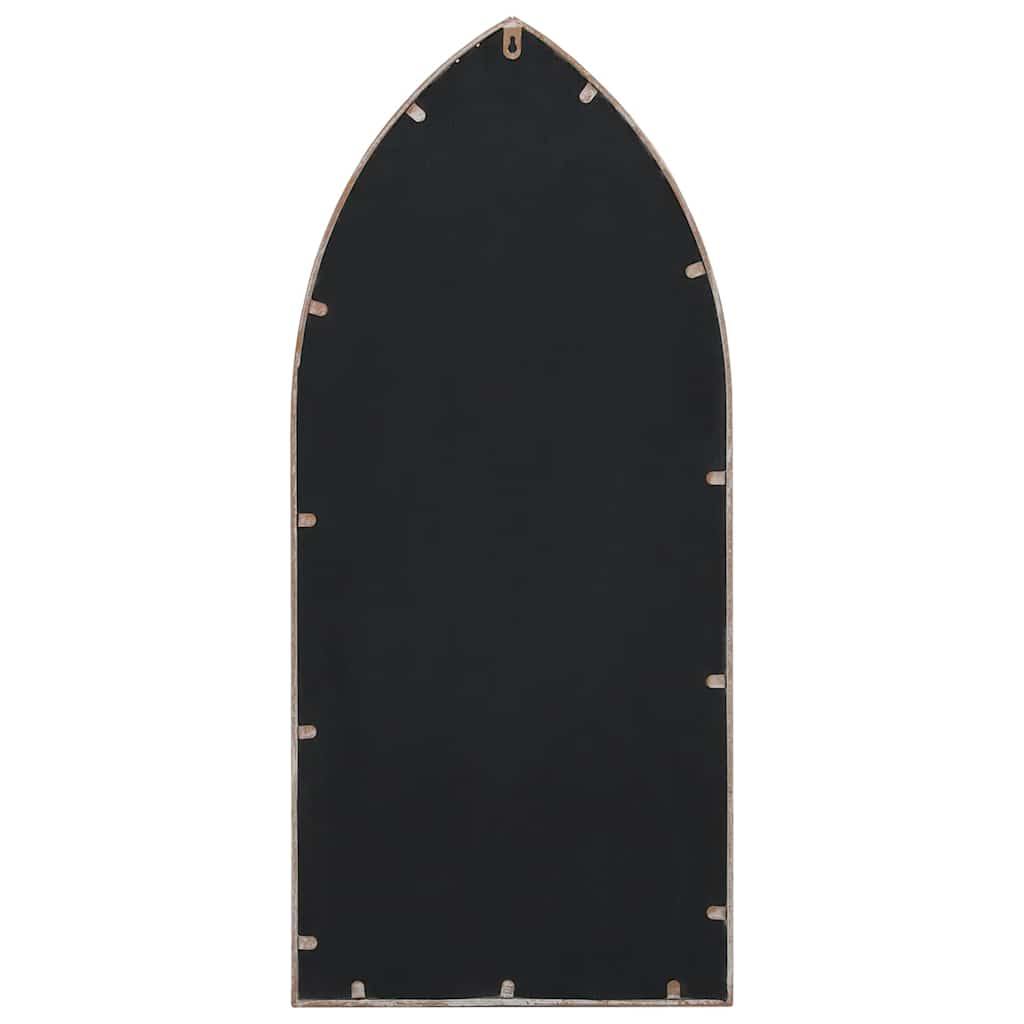 vidaXL Garden Mirror | Sand | Iron, Glass | Medium | Decorative Inlays 4