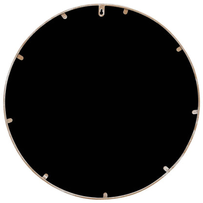 vidaXL Round Garden Mirror | Sand | Iron, Glass | Medium |  Decorative Inlays 4