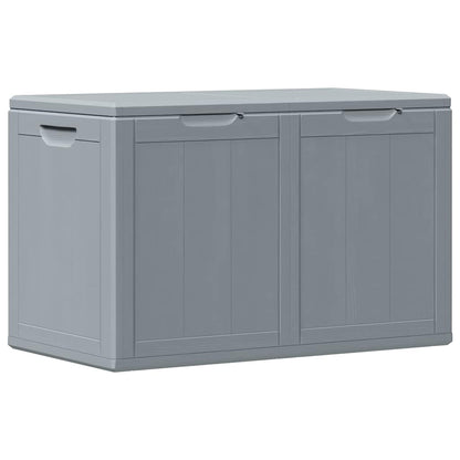vidaXL Storage Box | Grey | Polypropylene | Large | Storage | Garden Storage Box 2