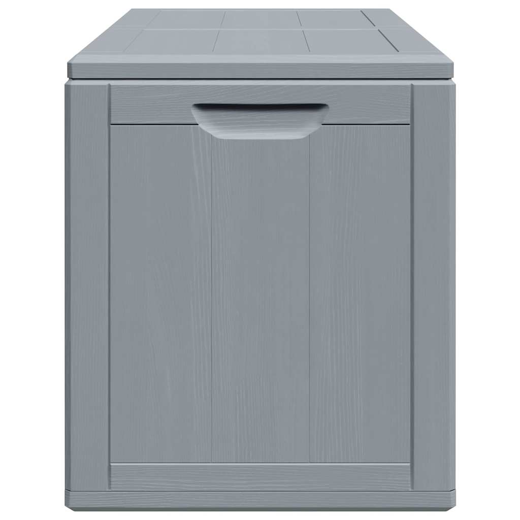 vidaXL Storage Box | Grey | Polypropylene | Large | Storage | Garden Storage Box 5